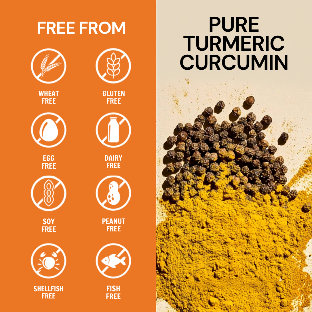Turmeric Curcumin Capsules (1,000mg)